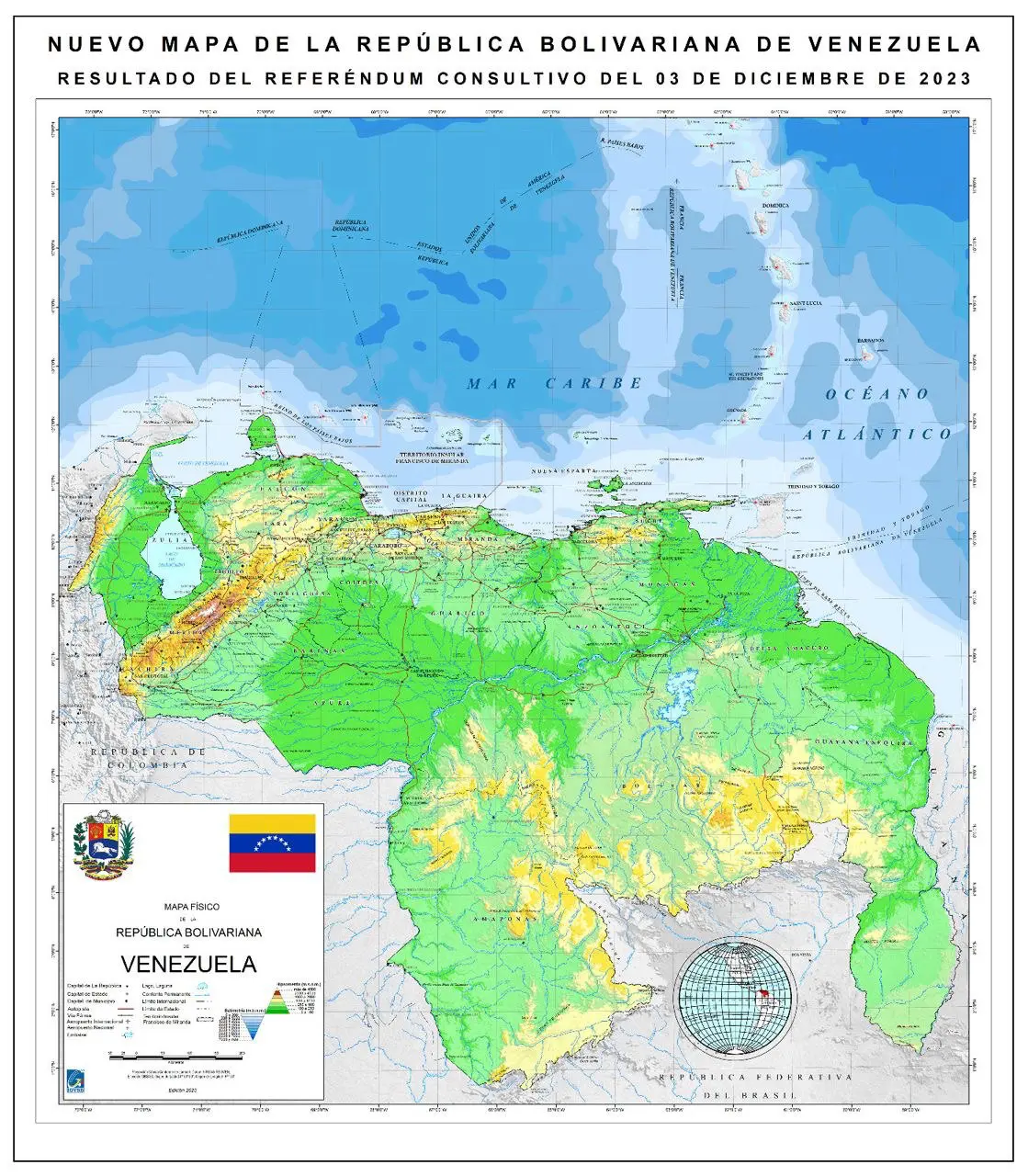 Mapa de Maduro