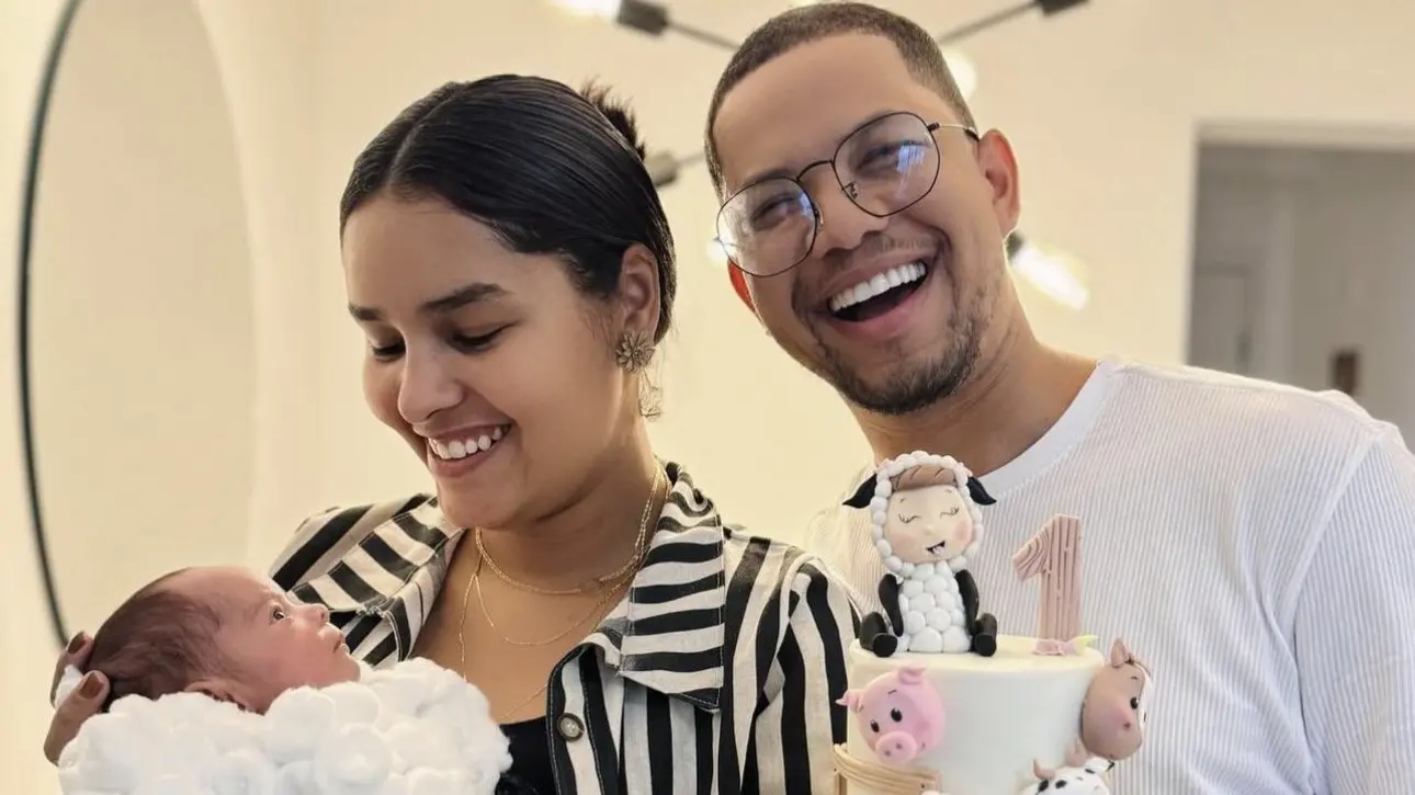 Pedro Henrique com sua família