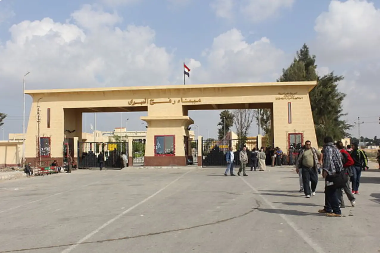 Rafah fronteira Palestina Egito
