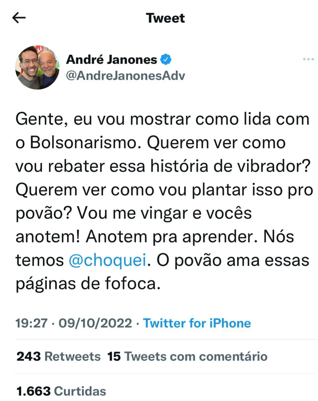 choquei