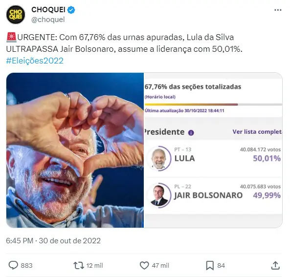 choquei lula 22 3