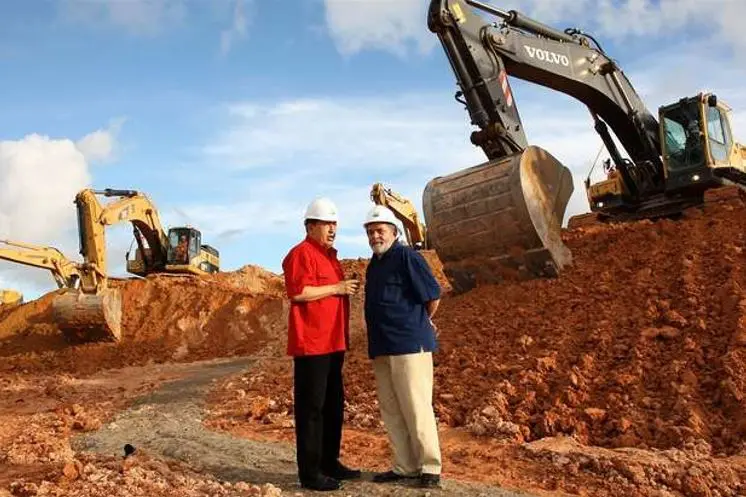 Lula e Chávez refinaria corrupção