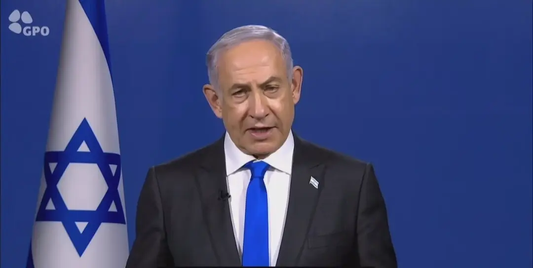 Netanyahu | ‘Israel continuará a se defender contra o Hamas, uma organização terrorista genocida’, afirmou Benjamin Netanyahu | Foto: Reprodução/Vídeo/Benjamin Netanyahu
