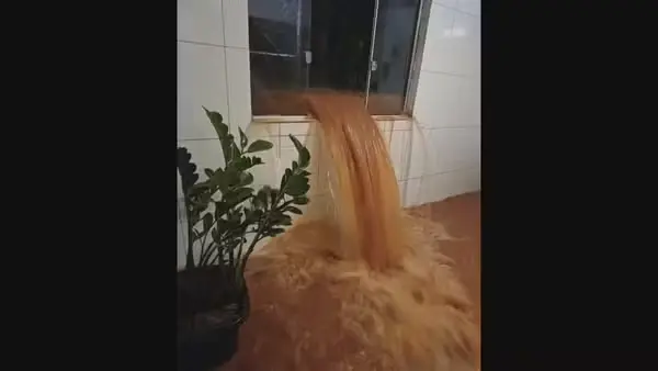alagamento casa Conceicao do Mato Dentro MG
