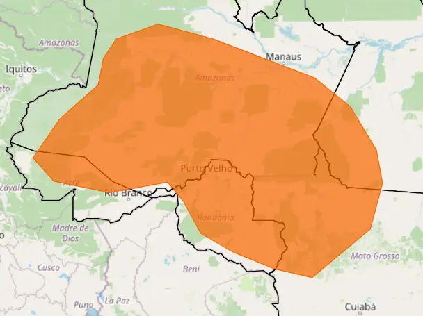 alerta laranja norte