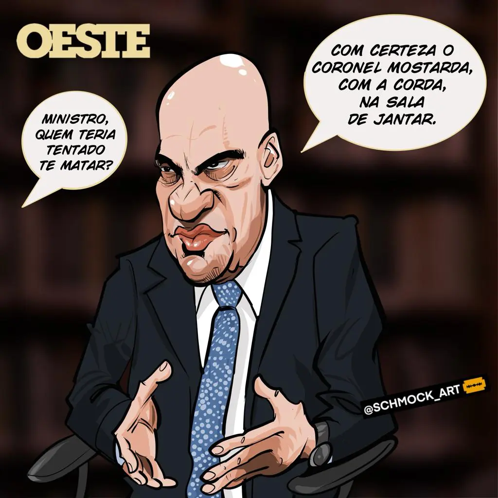 charge da semana - moraes