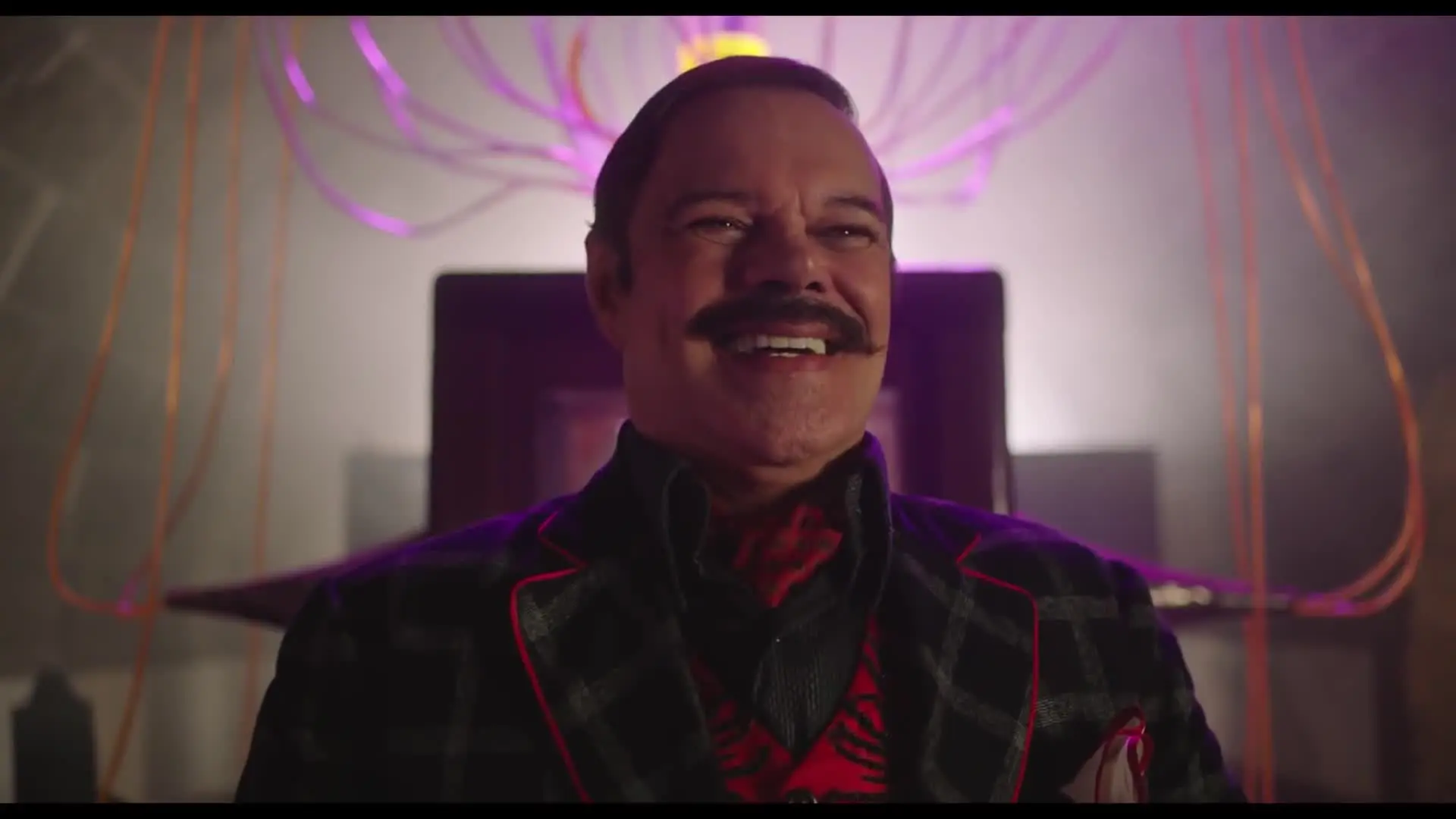Foto de personagem do filme Detetives do Prédio Azul 2, exibido na Sessão da Tarde