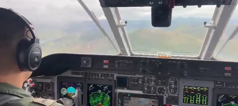 helicóptero desaparecido