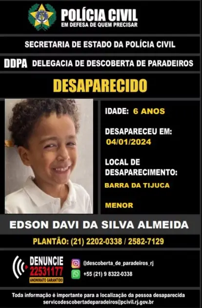 menino desaparecido barra da tijuca 3