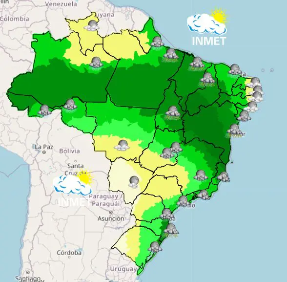 previsão noite