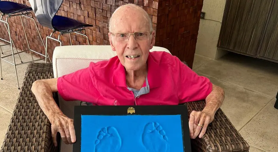 Foto do ex-jogador Zagallo