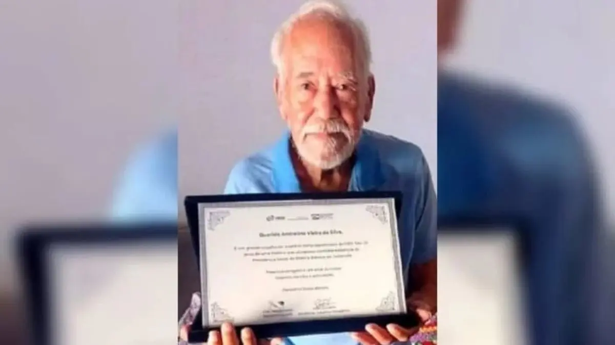 Andrelino Vieria da Silva, de 123 anos