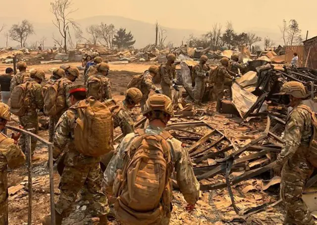 Chile incêndios