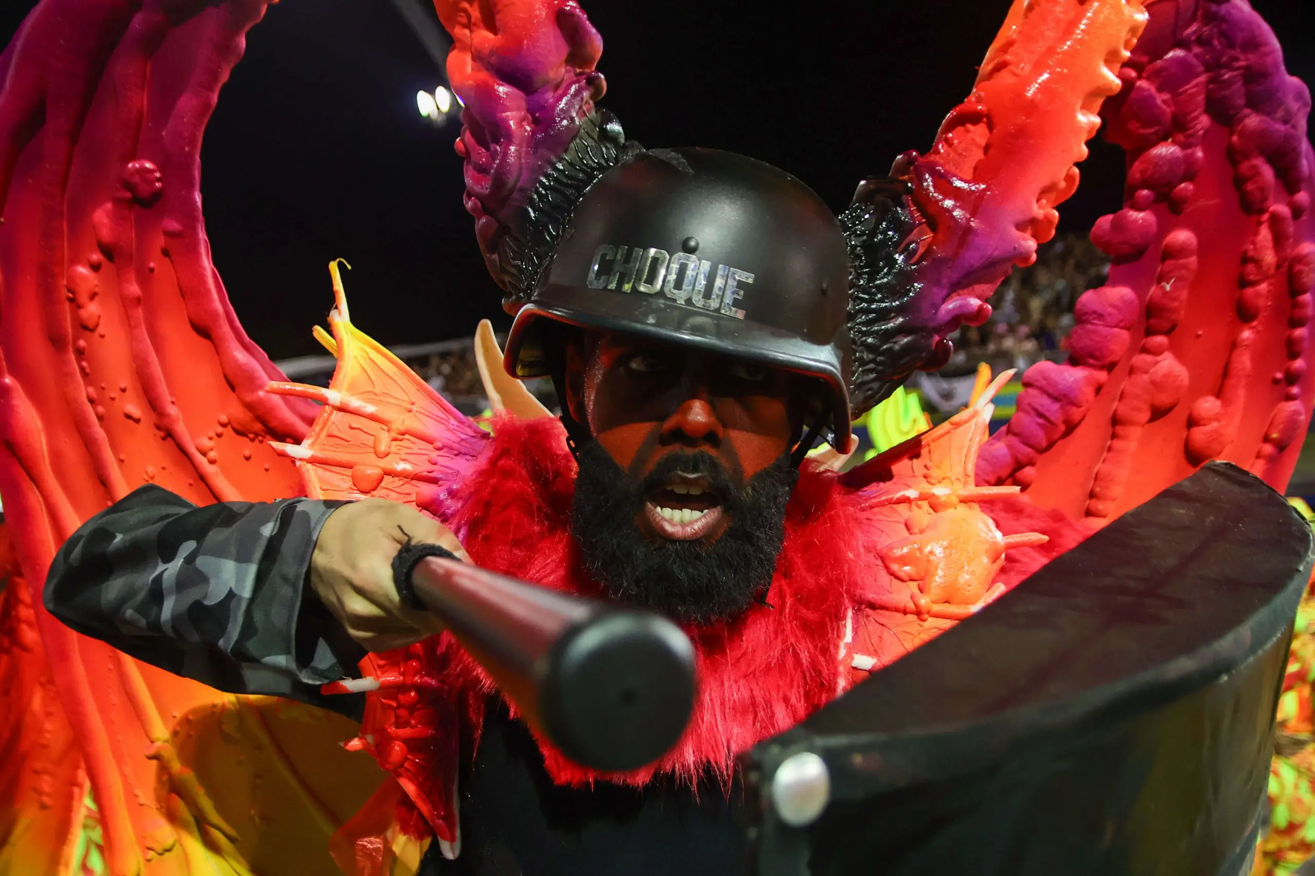 A escola de samba abordou a suposta marginalização de artistas ligados ao hip hop - 11/02/2024 | Foto: Yuri/Murakami/Estadão Conteúdo