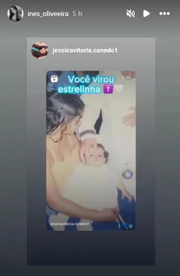 Jéssica bebê