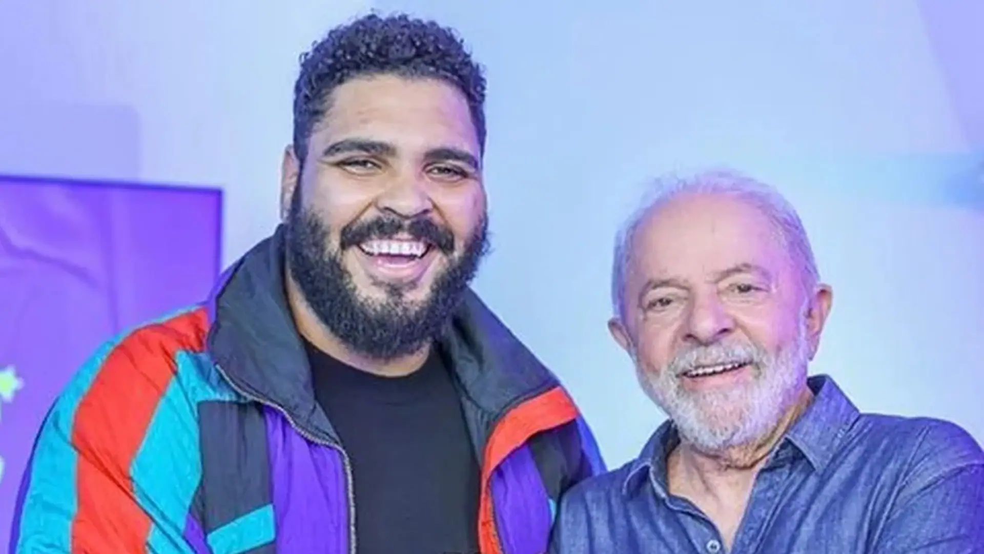 Foto de Paulo Vieira e Lula