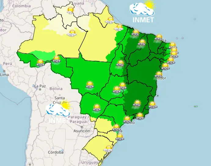 previsão do tempo - manhã - 23022024
