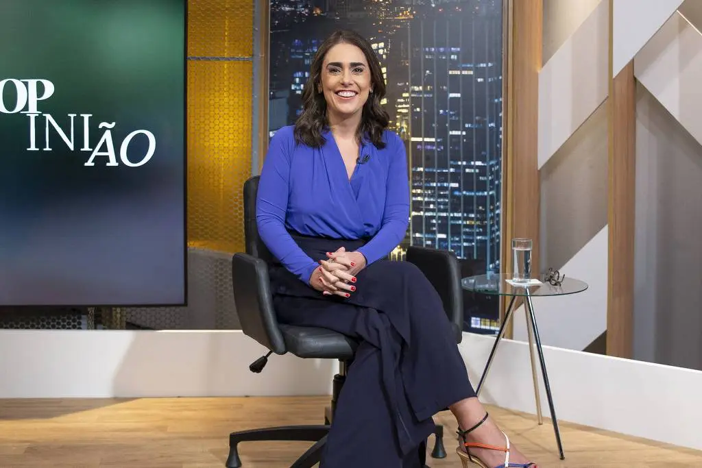 Foto da jornalista Rita Lisauskas, nova apresentadora da TV Cultura