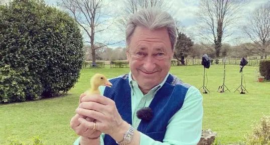 Apresentador britânico Alan Titchmarsh