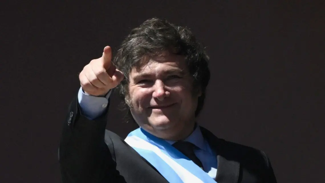 Javier Milei presidente da Argentina