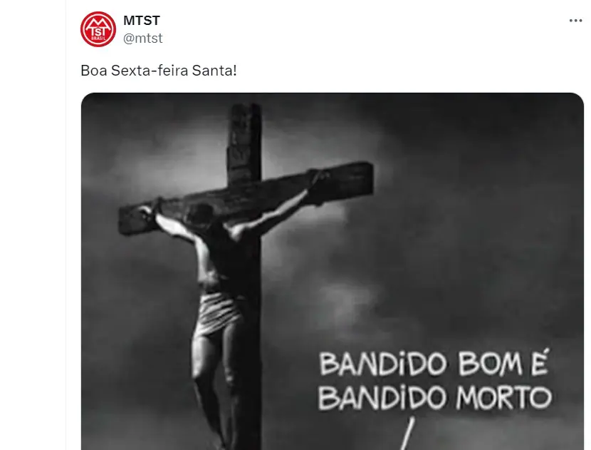 MTST imagem de Cristo