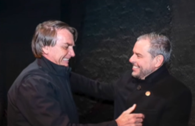 Deputado Ricardo Arruda e Bolsonaro