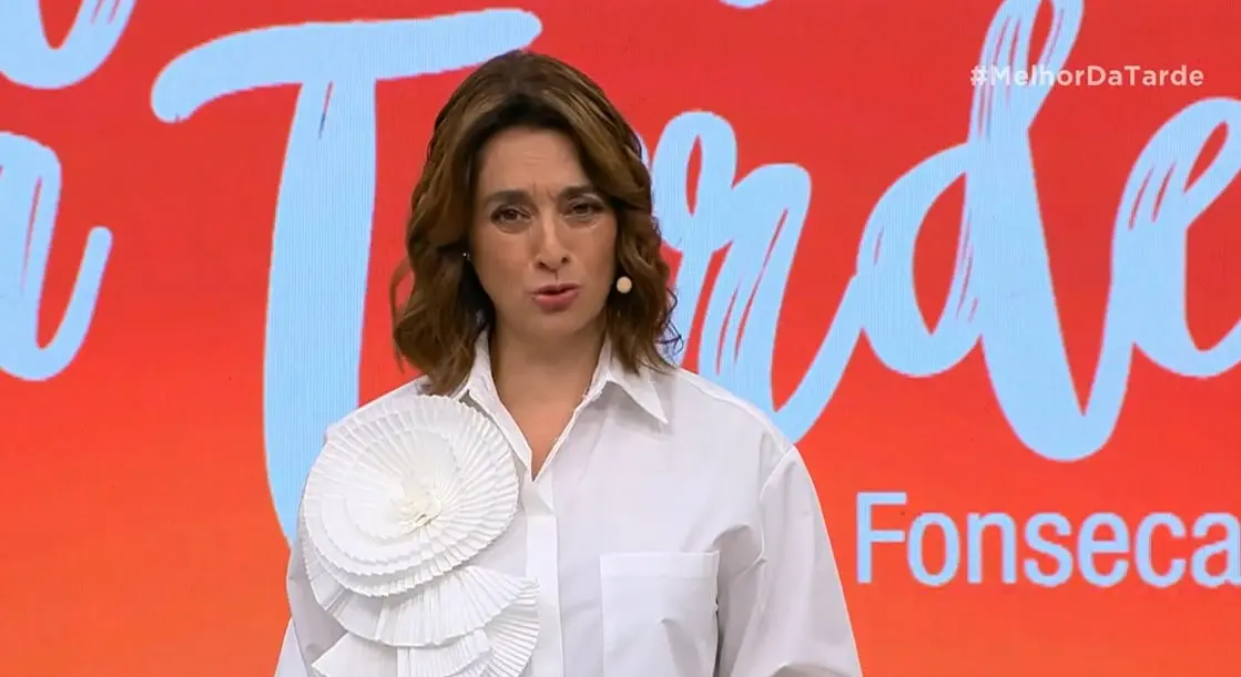 Foto da apresentadora Catia Fonseca