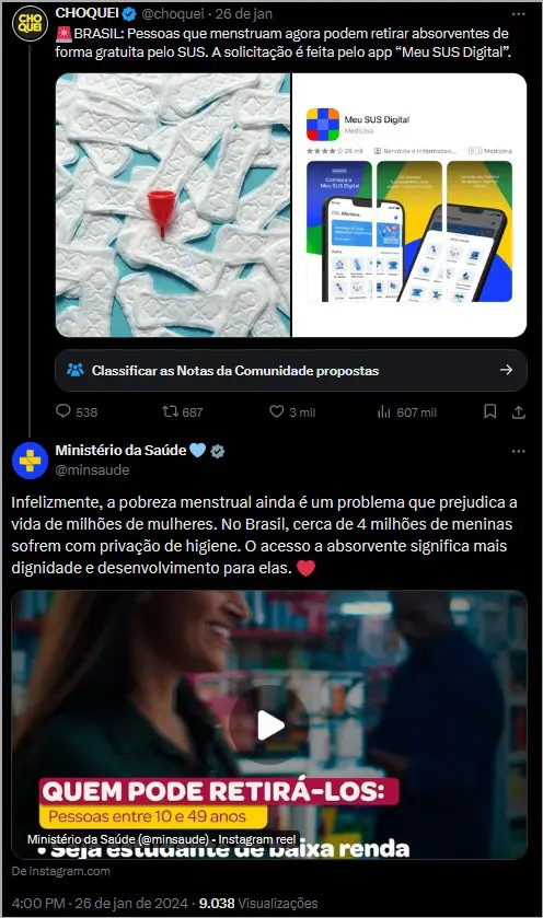 governo lula choquei ministério da saúde