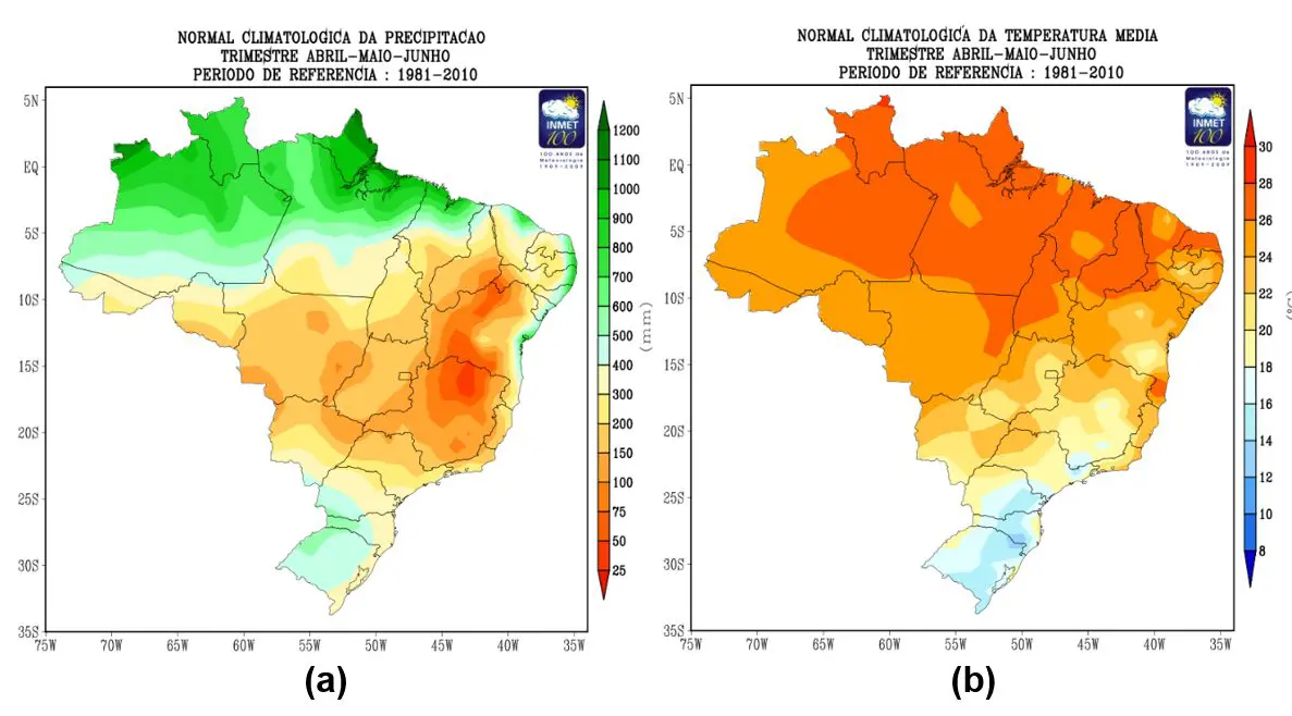 mapa outono