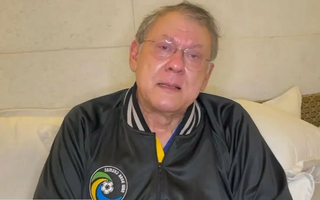Foto do apresentador Milton Neves