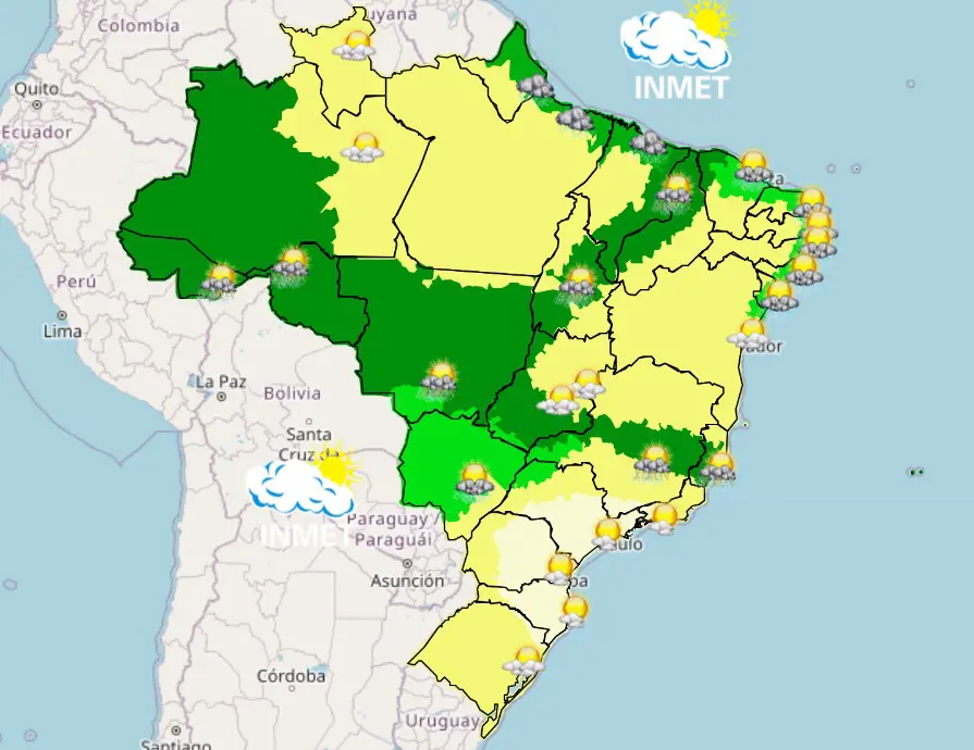 previsão do tempo - 31032024 - manha