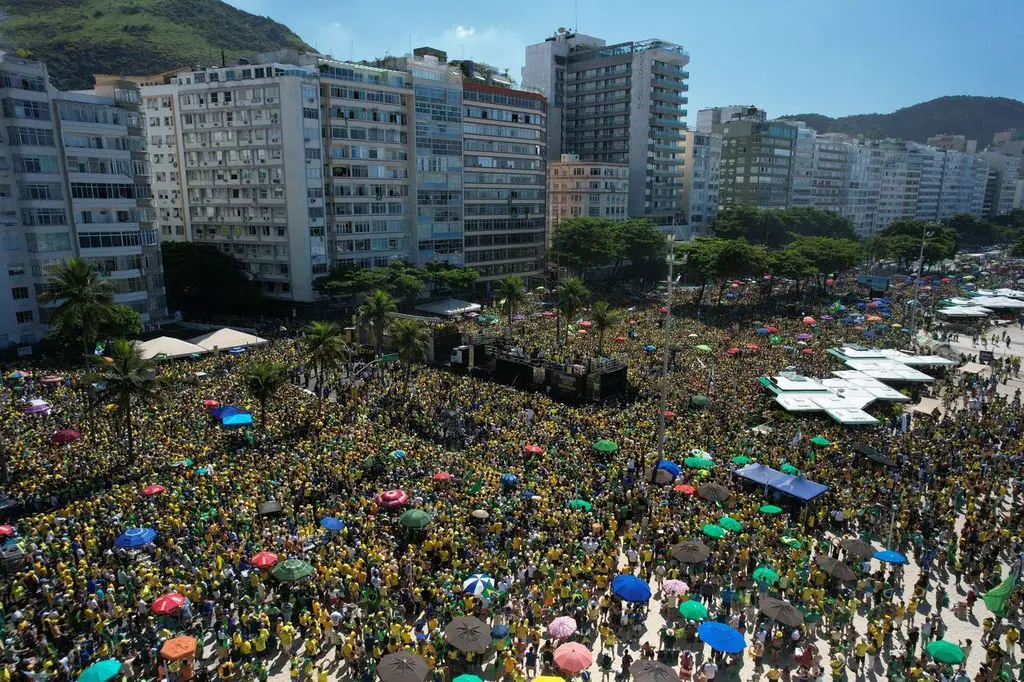 manifestação de bolsonaro