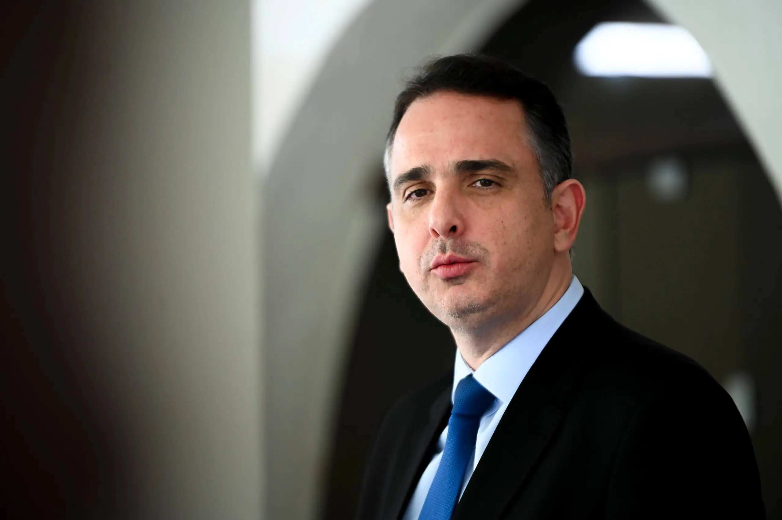 O presidente do Senado, Rodrigo Pacheco