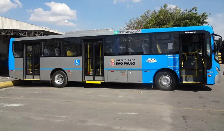 Os criminosos usaram o dinheiro do tráfico de drogas para permitir que a empresa de ônibus Transwolff participasse da licitação do transporte público | Foto: Divulgação/Transwolff