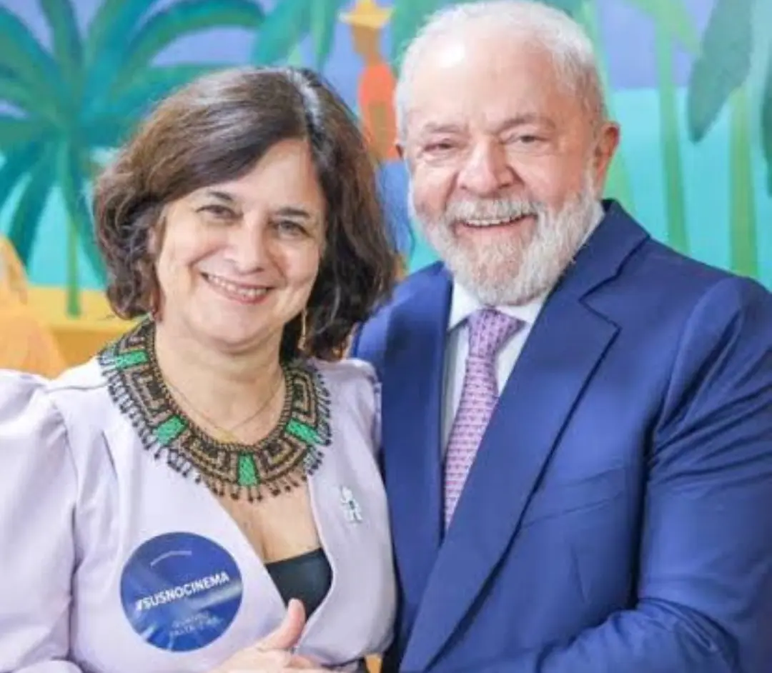Lula e Nísia Trindade