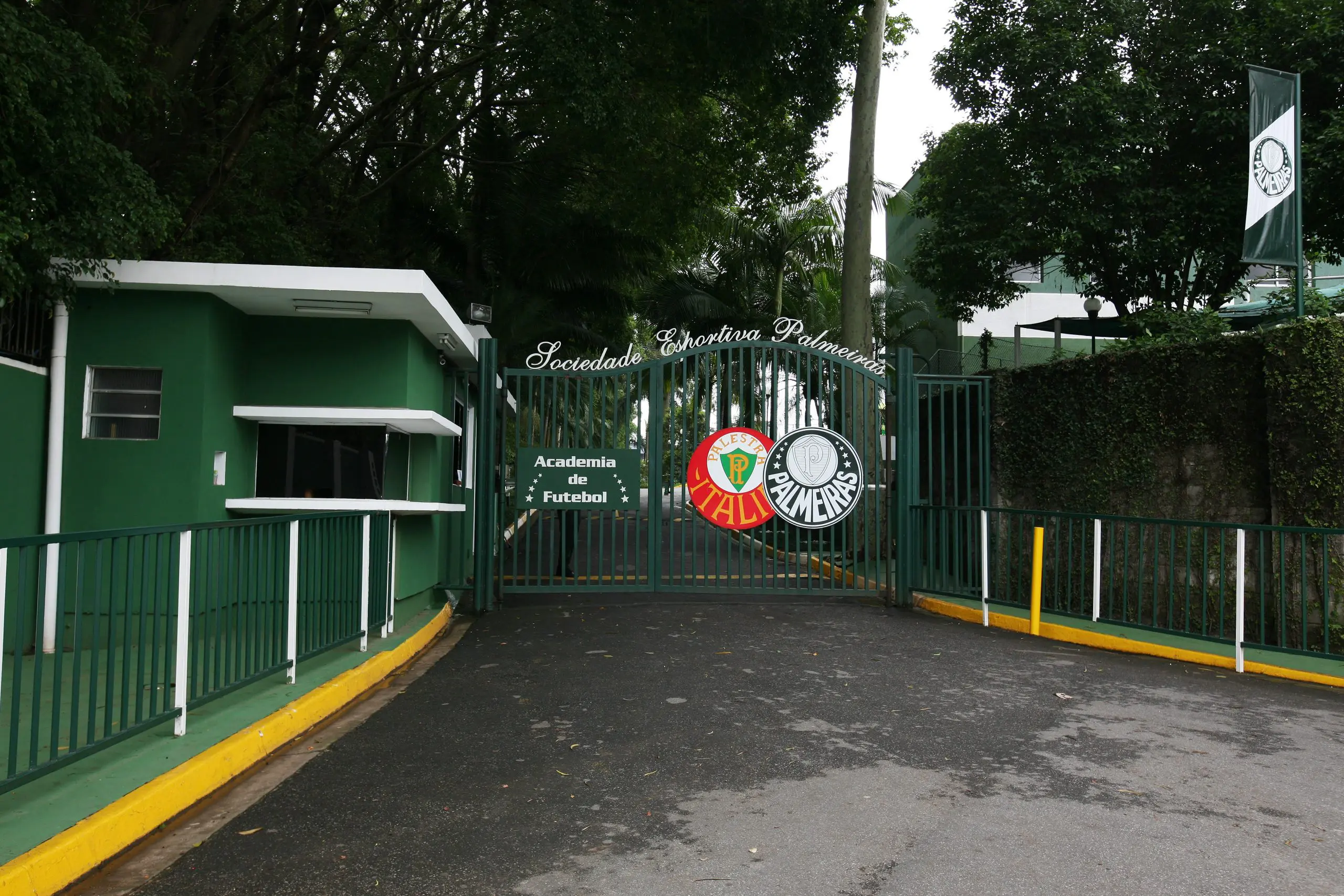 Foto do Centro de Treinamento do Palmeiras
