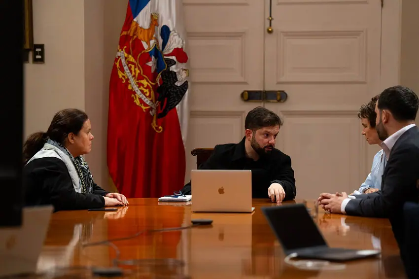 gabriel-boric-reuniao-morte-policiais-chilenos