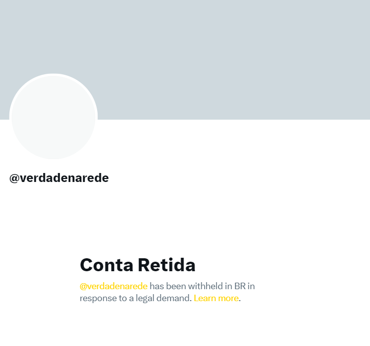 Twitter Files Brasil 3 print verdade na rede perfil bloqueado twitter/x
