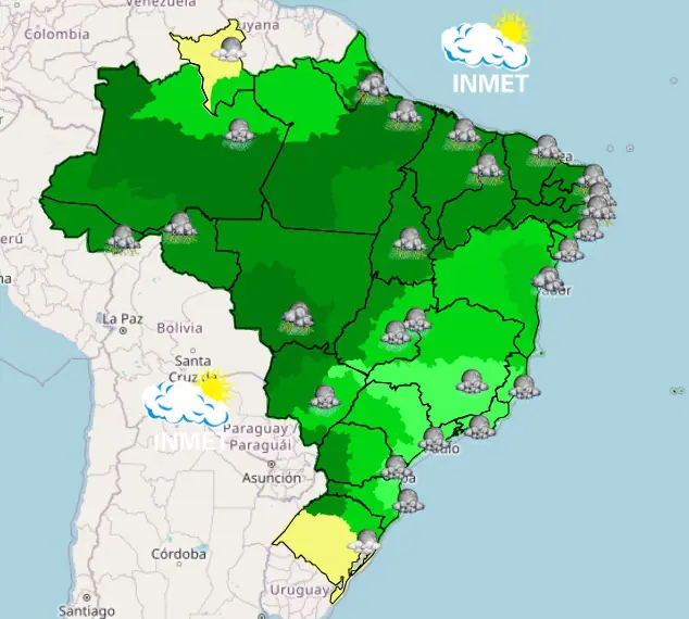 mapa noite