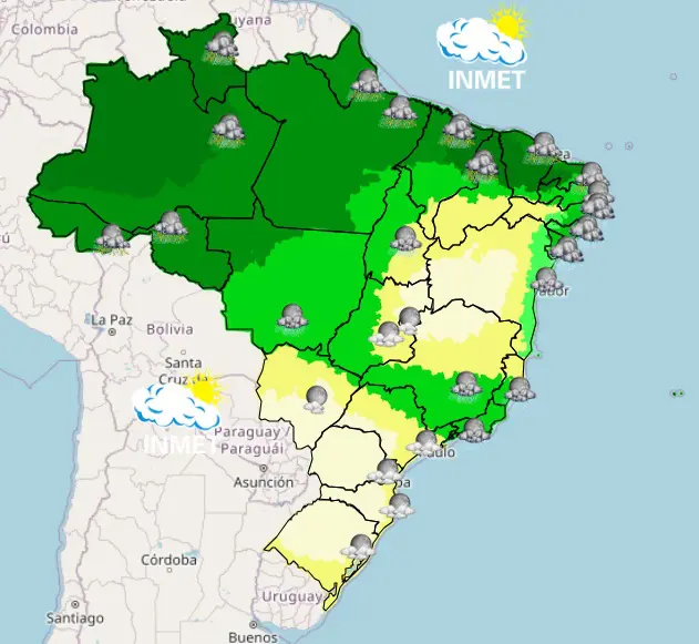 mapa noite