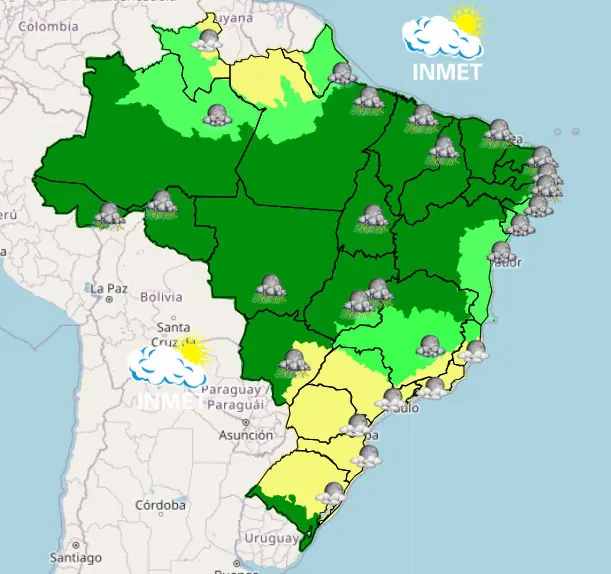 mapa noite