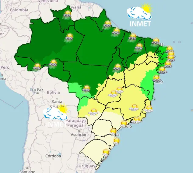 mapa sabado tarde