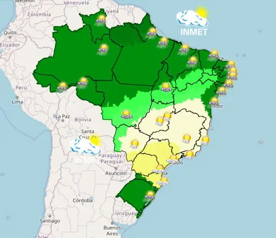 Previsão do tempo