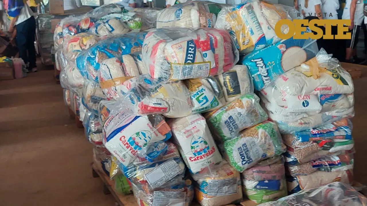 Donativos arrecadados em evento promovido por Jair Bolsonaro