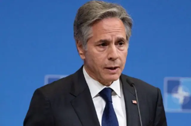 Antony Blinken visita a Ucrãnia