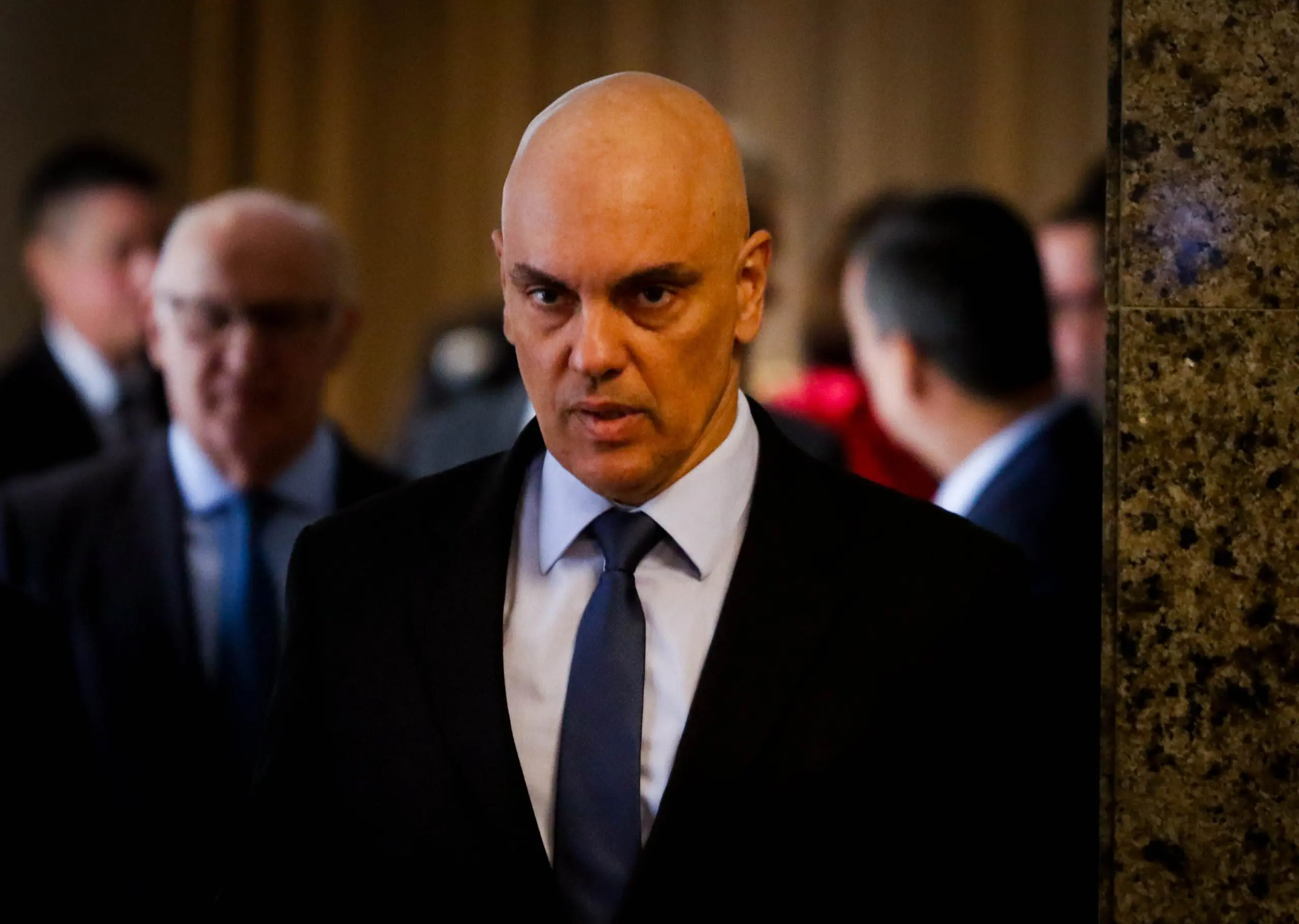 O ministro Alexandre de Moraes, durante almoço com advogados do Instituto dos Advogados de São Paulo - 20/05/2024 | Foto: Aloisio Mauricio/Fotoarena/Estadão Conteúdo