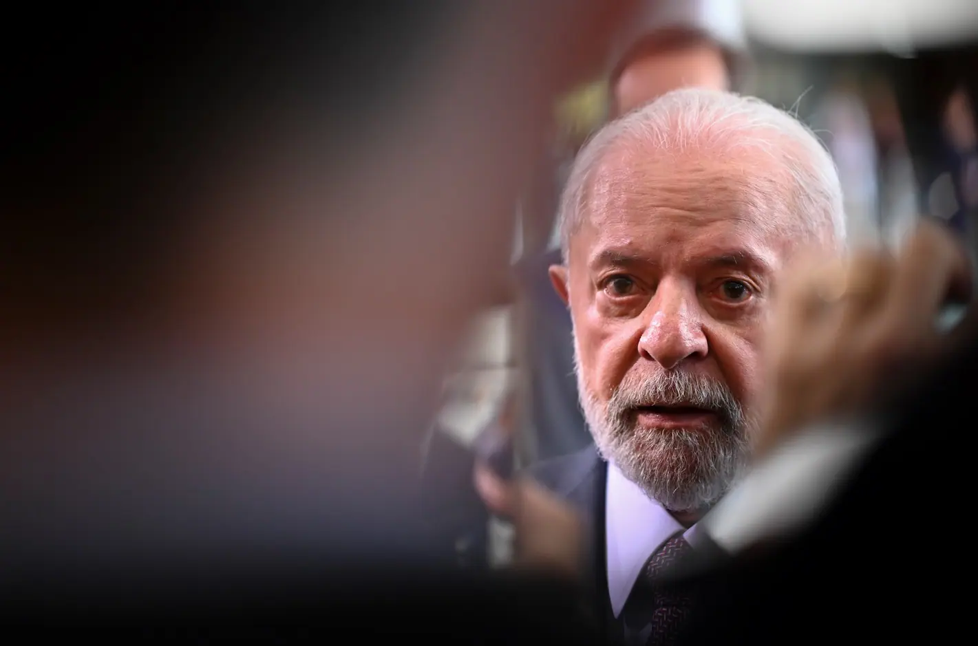 O presidente Lula, durante a visita ao Brasil do presidente do Benin, Patrice Talon, em Brasília – 23/5/2024 | Foto: Ton Molina/FotoArena/Estadão Conteúdo