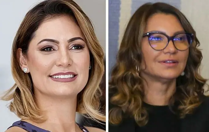 Michelle Bolsonaro e Janja da Silva, ex e atual primeira-dama
