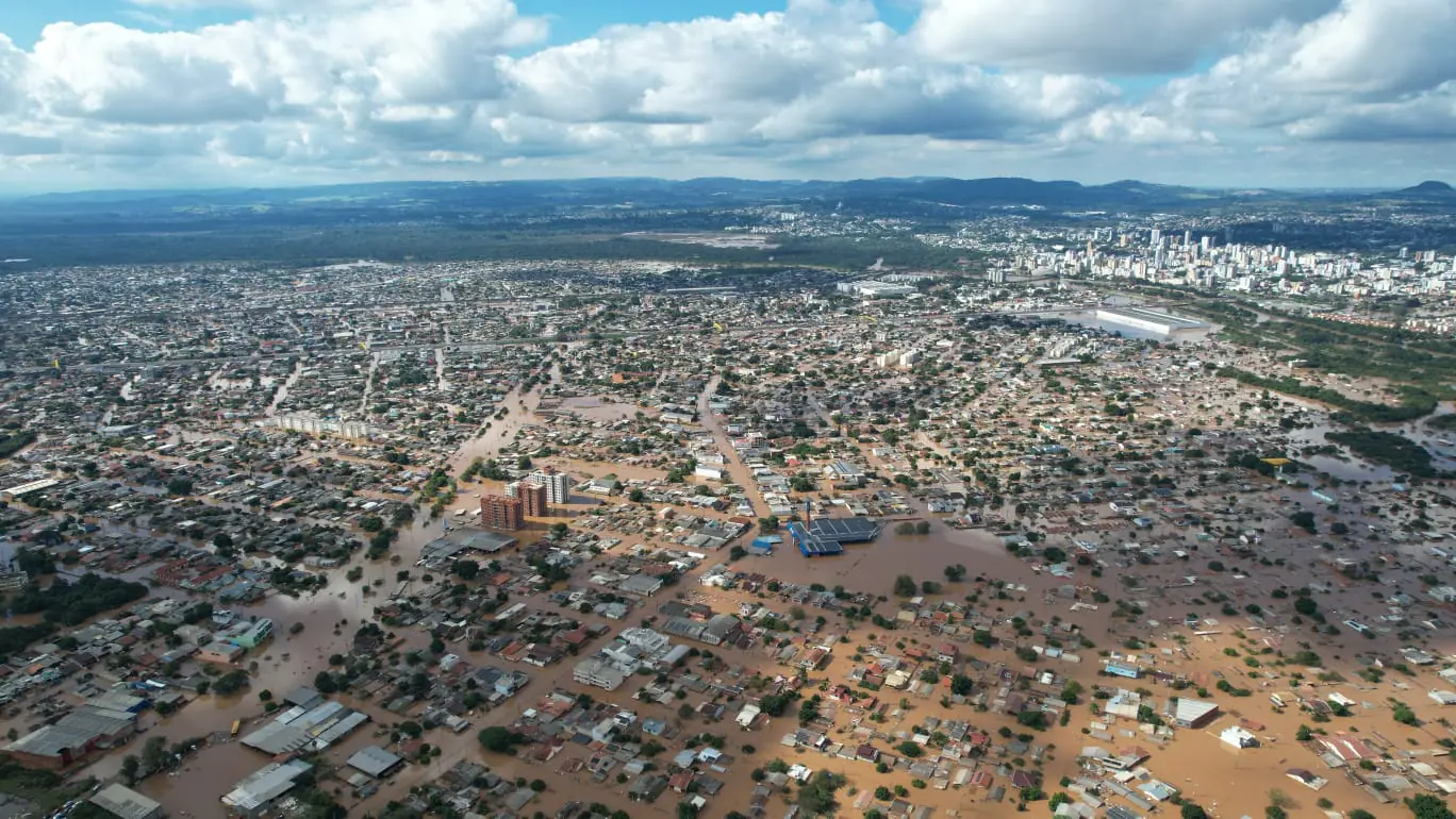 Municípios afetados pelas chuvas intensas no Rio Grande do Sul