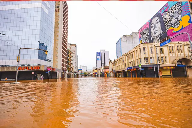 Porto Alegre chuvas e inundações